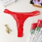 한송이 장미 레이스 T팬티