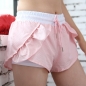하늘하늘 트레이닝 핫팬츠(핑크) (M)