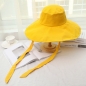 썬쉐이드 리본끈 버킷햇(옐로우)
