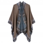 라베르 체크 여성 숄(브라운)