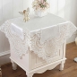 아벨리 레이스 벨벳 테이블보(85cmx85cm) (화이트)