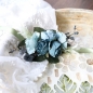 브라이덜샤워 꽃팔찌(블루)