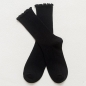 프릴 무지 양말(블랙)