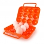 [쿠킹홈] 휴대용 12구 계란케이스(오렌지)