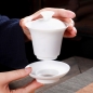 [순수] 마음휴식 도자기 개완(120ml) (순백)
