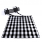 감성캠핑 체크 돗자리 (150x200cm) (블랙 화이트)