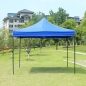 행사용 접이식 캐노피 천막(400x400cm) 블루