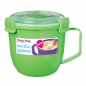 [뉴질랜드 시스테마] 투고 수프 머그 전자레인지용기 565ml (그린)