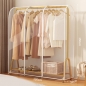 드레스룸 투명 스탠드 행거 커버(130cm)