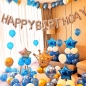 해피조이 생일파티 풍선세트(드림스타) (손펌프포함)