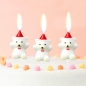 해피니스 만세곰 생일초 3개입 x 2세트(화이트)