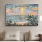 인테리어 입체 장미 캔버스 그림액자 B(100cm*70cm)