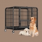 철제 강아지 사각 케이지(110cm*73cm*95cm)