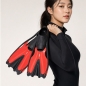 알오마 스피드 고탄력 오리발(레드) (240-245mm)