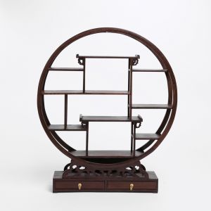 [아트피플-F09] 송악 찻잔 다관 장식장(60x70cm)